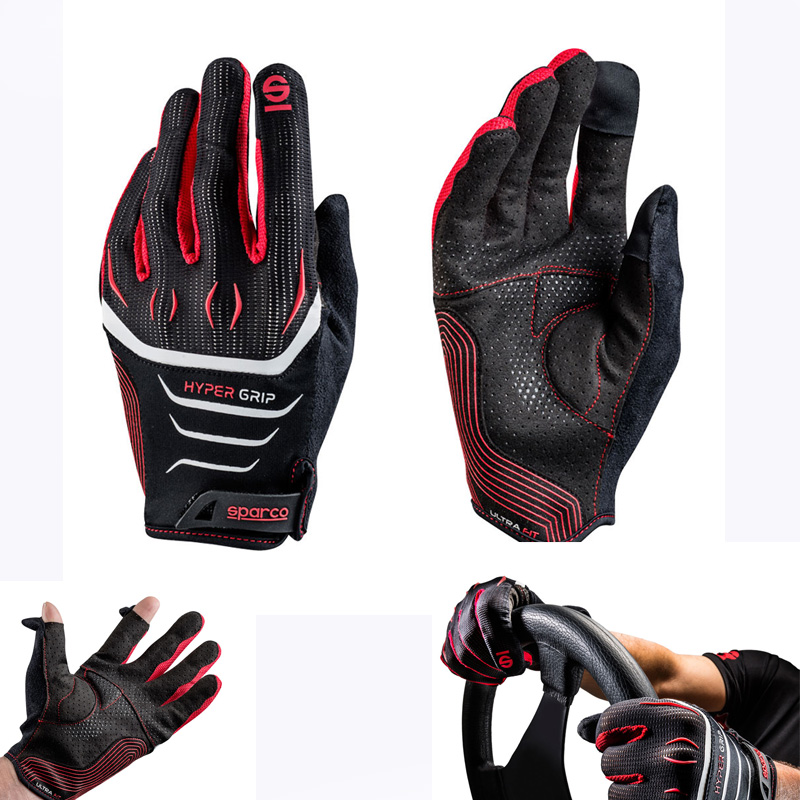 Guantes HyperGrip Sparco Gaming, guantes simracing, tienda, simracing