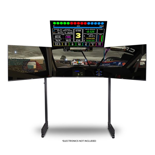 Soporte de monitor Elite Quad carbon grey - Imagen 2